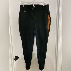 Stylish Black and Tan Women's Pants